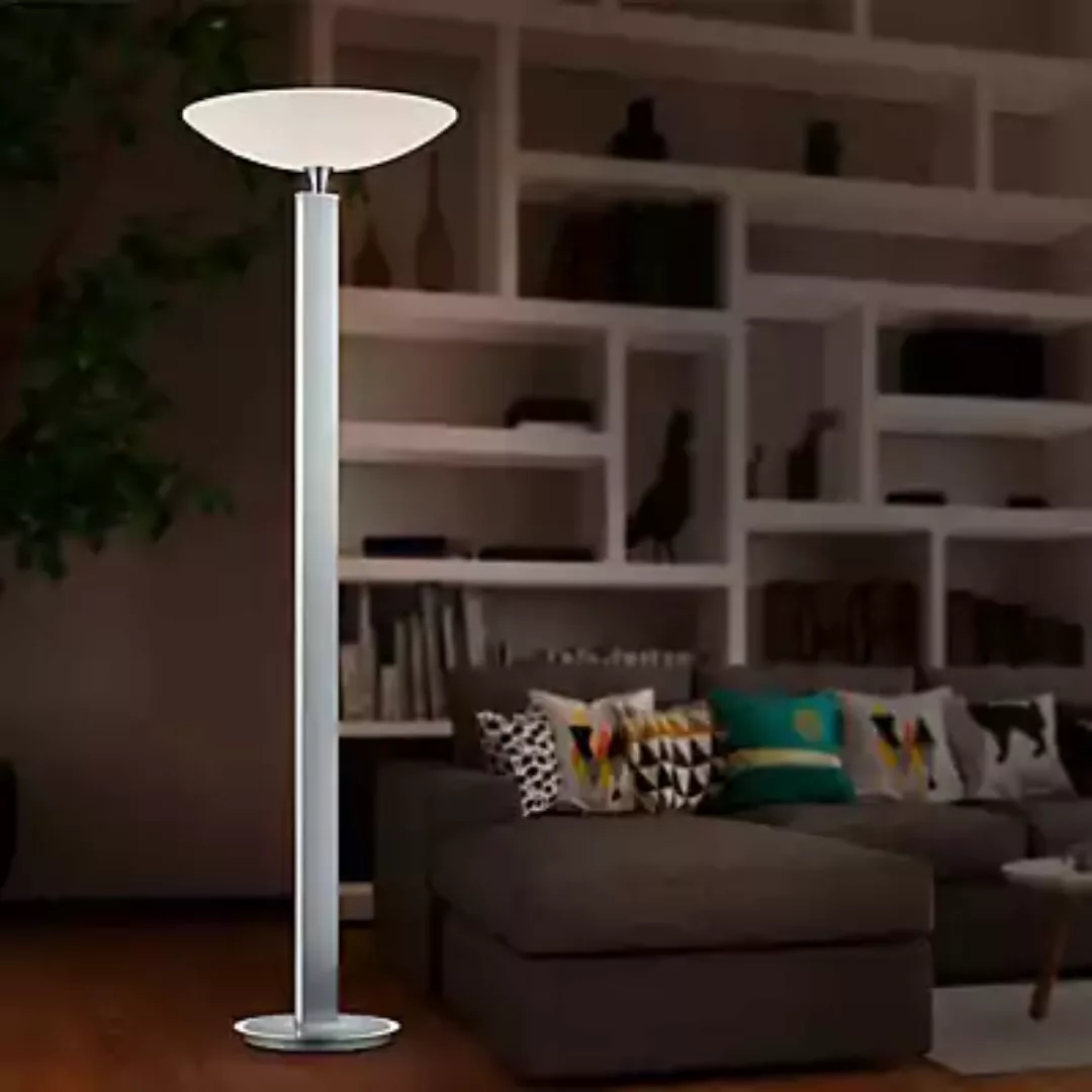 BANKAMP Pure F LED-Deckenfluter, nickel günstig online kaufen