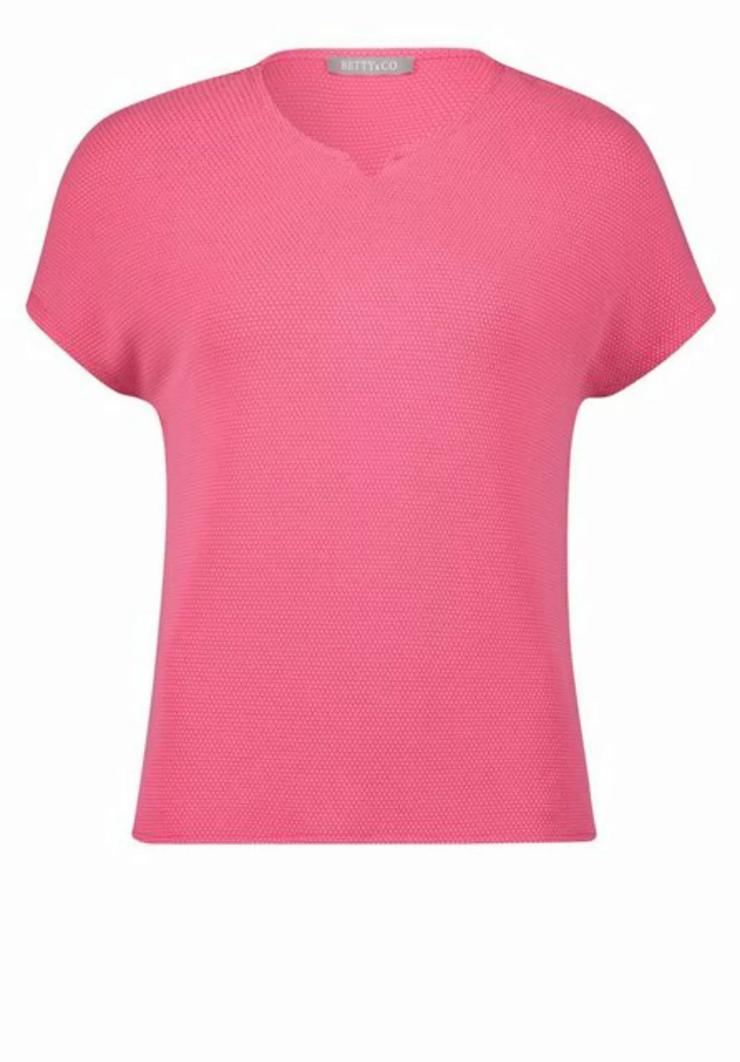 Betty&Co T-Shirt mit Webbesatz (1-tlg) Materialmix günstig online kaufen