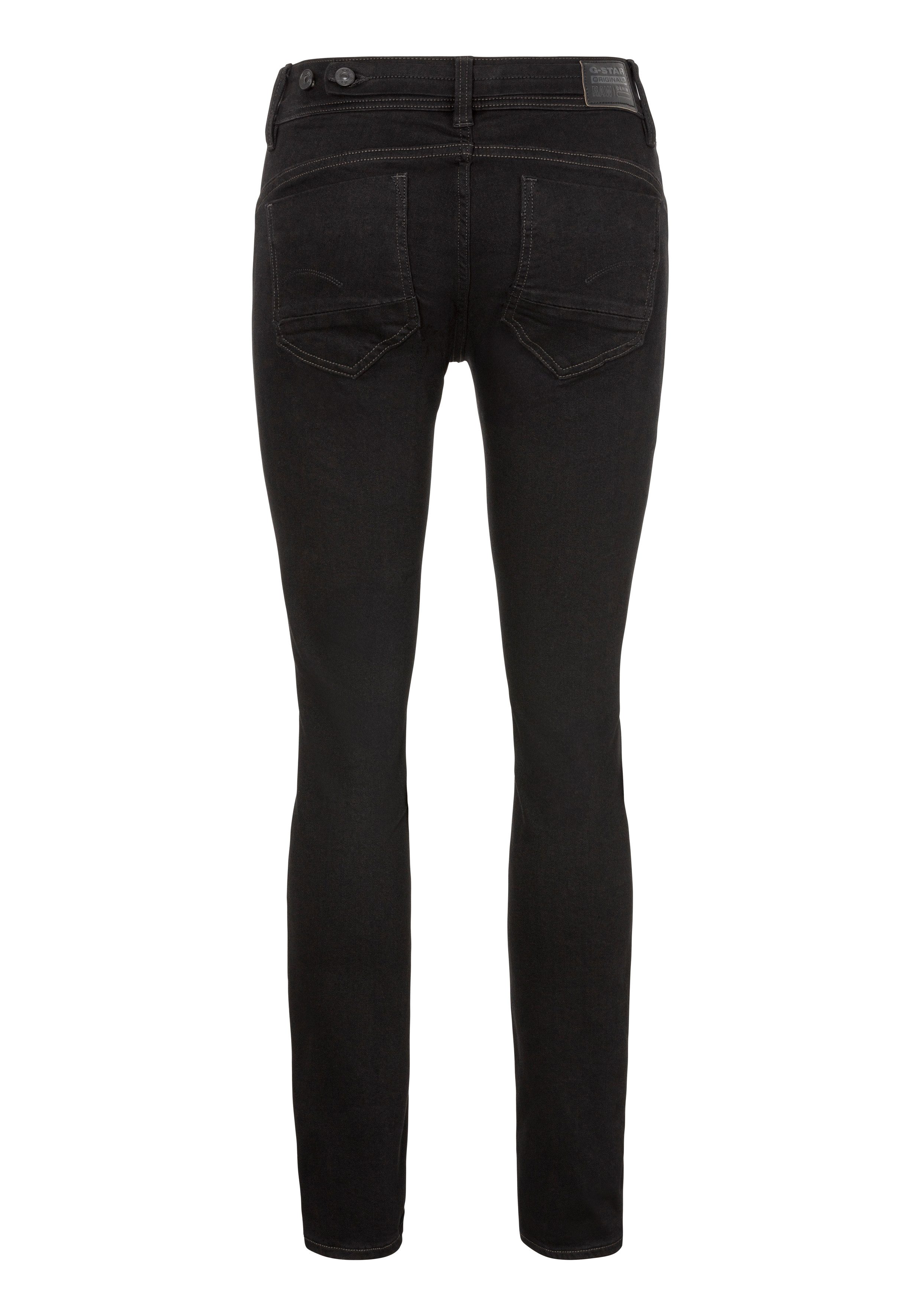 G-STAR 5-Pocket-Jeans Midge Straight mit Verstelllasche günstig online kaufen