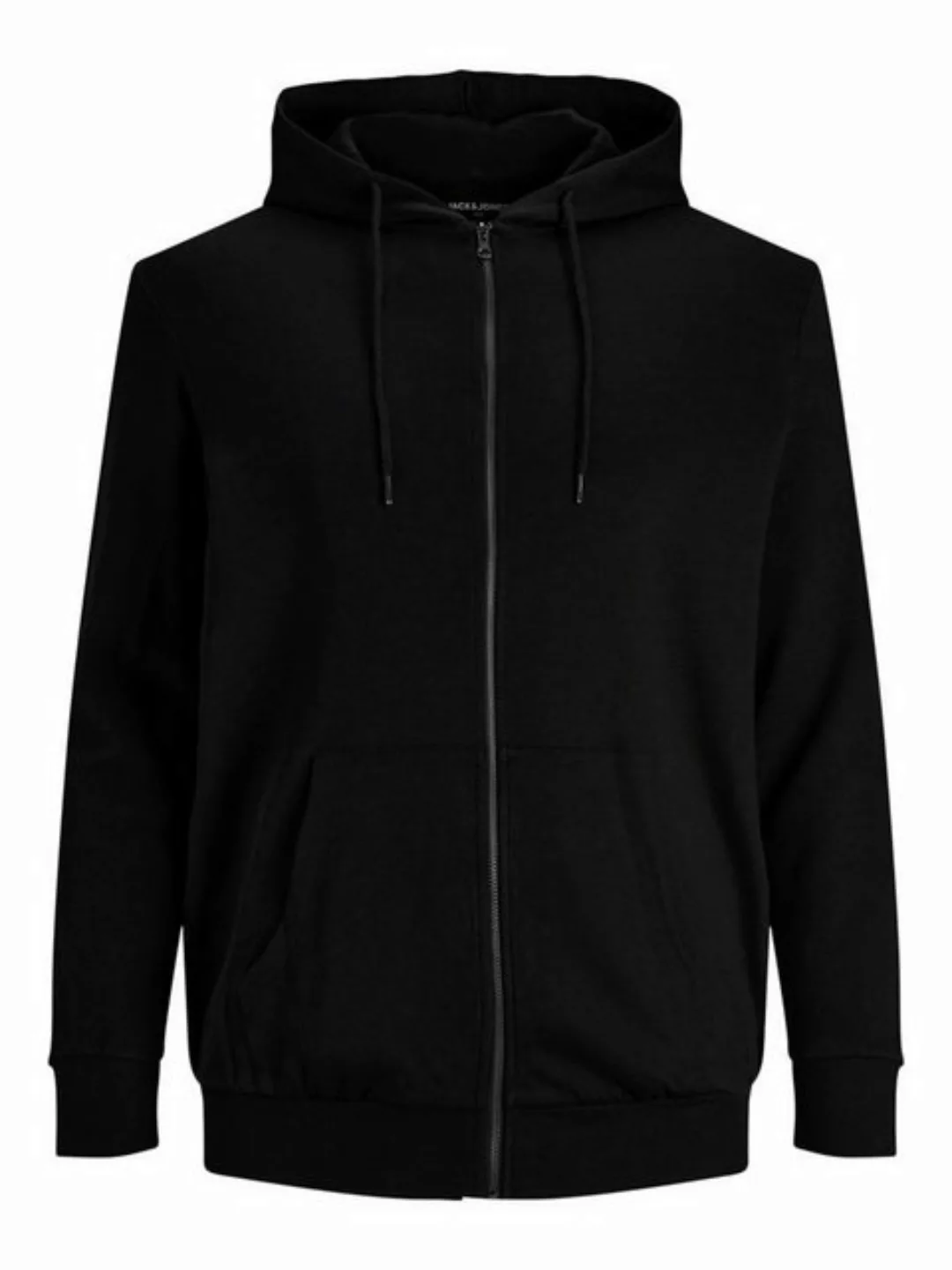 Jack & Jones Herren Hoodie Kapuzenpullover JJEBASIC ZIP - Regular Fit Pluss günstig online kaufen