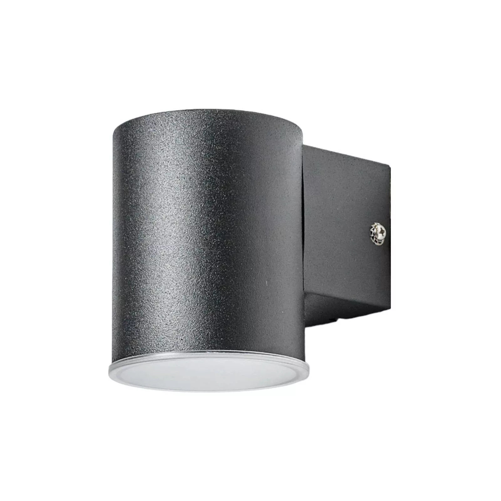 LED-Außenwandlampe Morena in Schwarz 1fl. günstig online kaufen