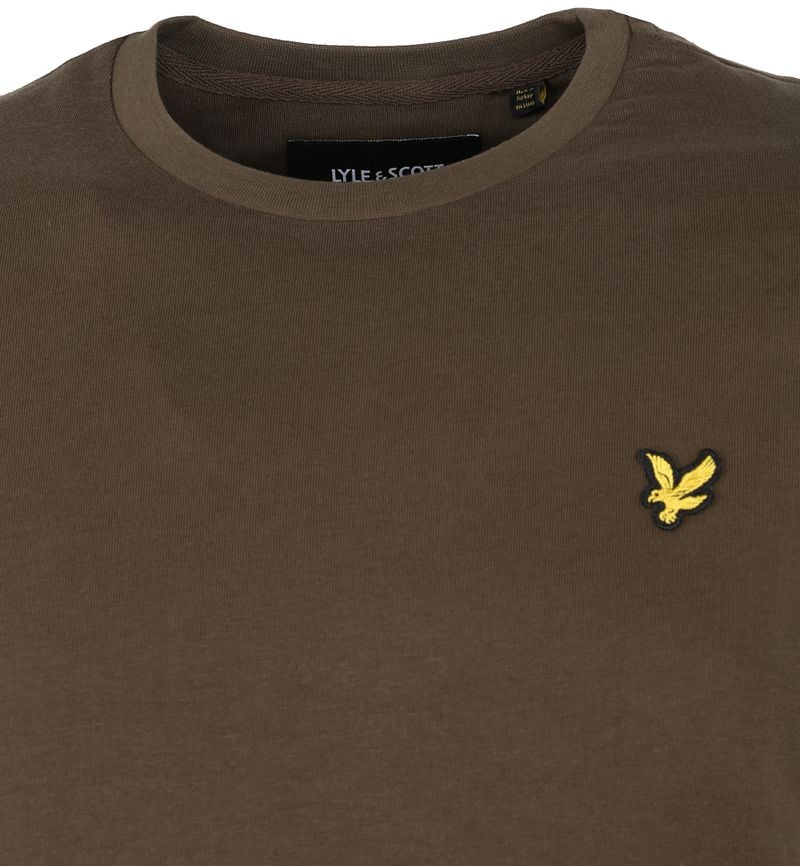 Lyle and Scott T-shirt Dunkelgrün - Größe M günstig online kaufen