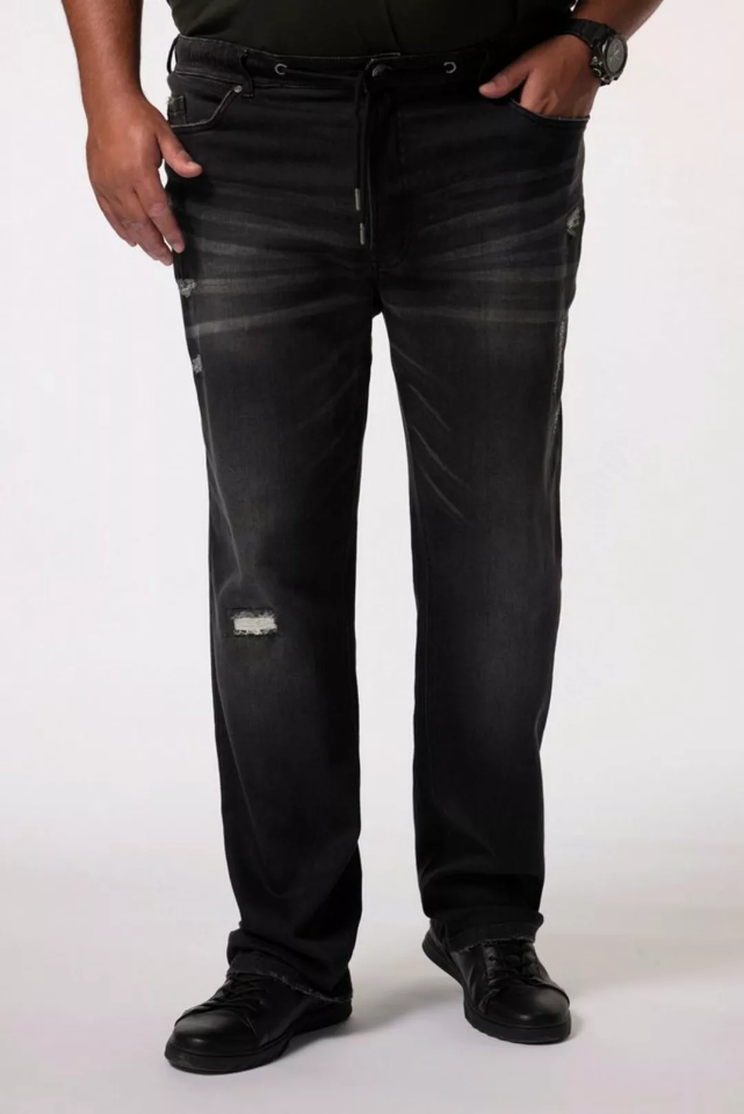 Men Plus 5-Pocket-Jeans Men+ Schlupfjeans Bauchfit Straight Fit 5-Pocket günstig online kaufen