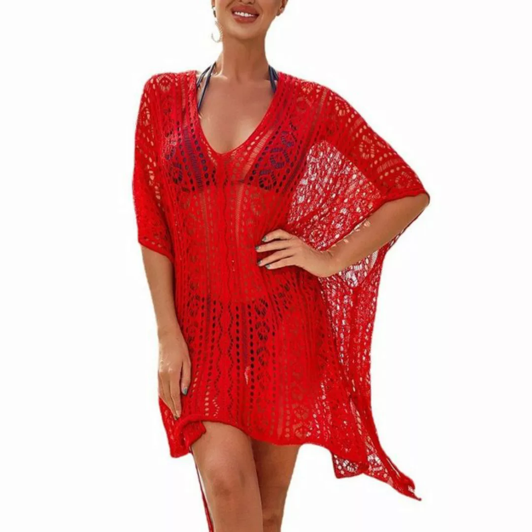 AUKUU Strandkleid Damen Sommer Badeanzug Cover Up Strand Bikini Badeanzug günstig online kaufen