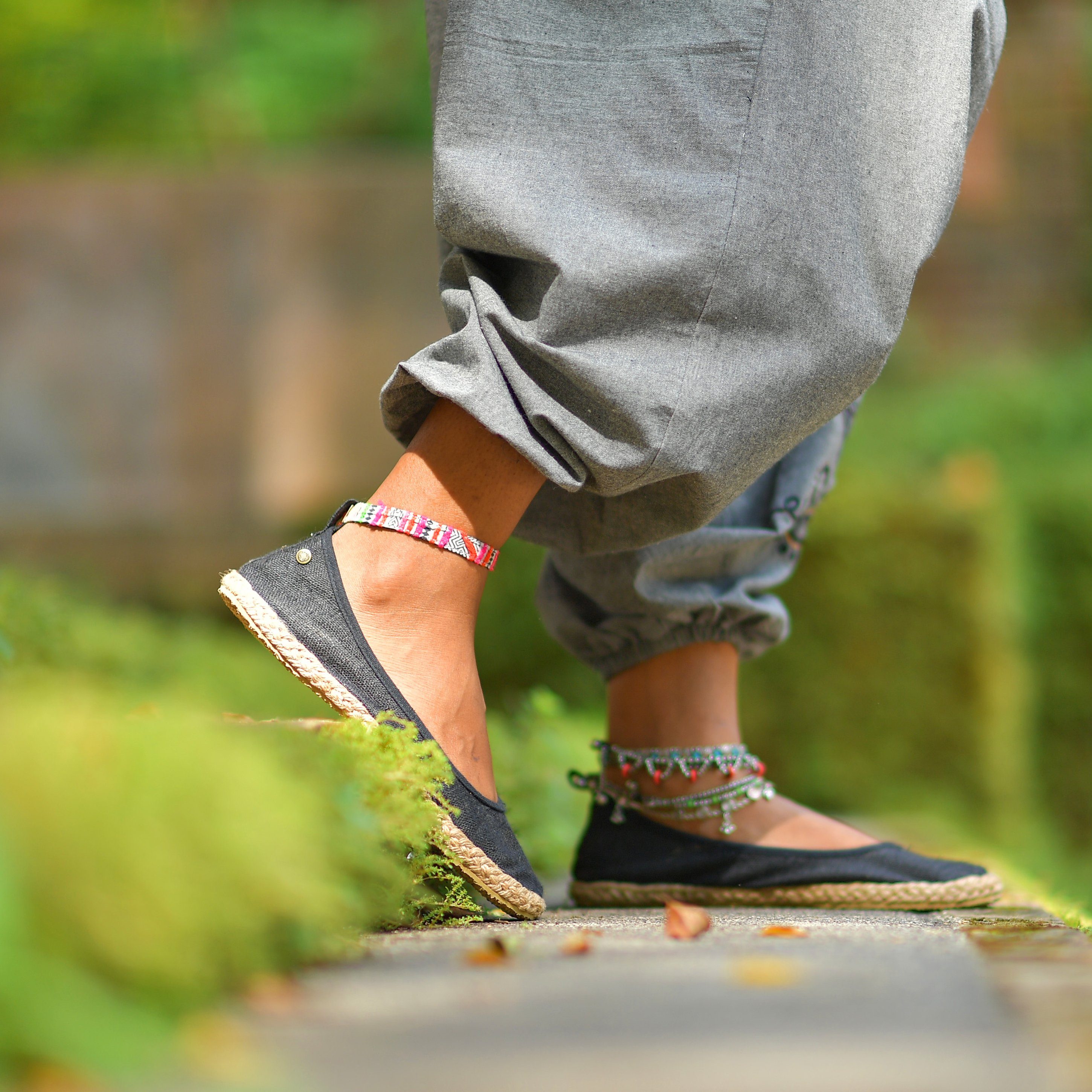 virblatt Espadrilles Damen, Hanf, Freizeitschuhe Sommerschuhe günstig online kaufen