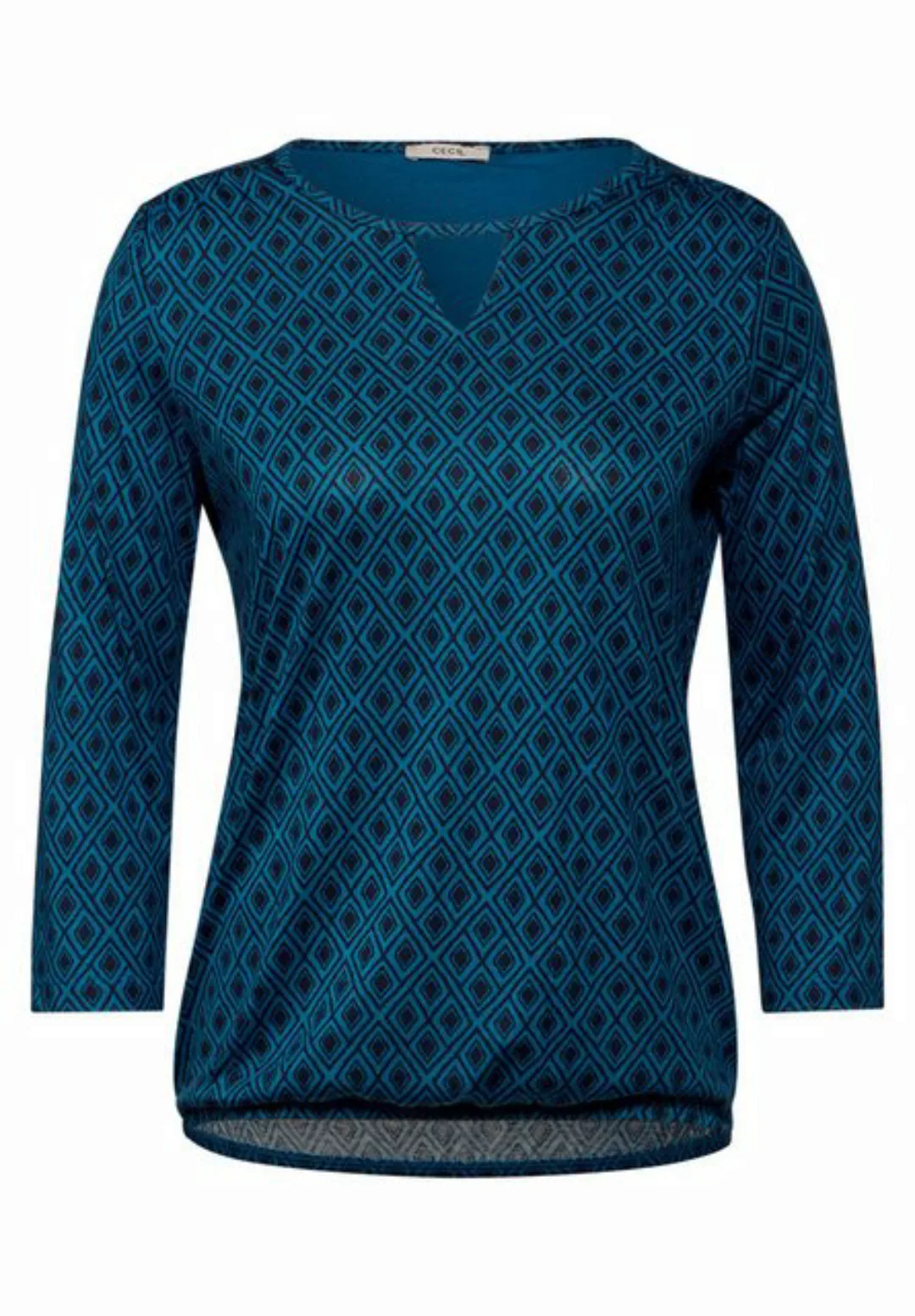 Cecil Langarmshirt - Shirt mit Cut Out - Stilvoll und Bequem günstig online kaufen