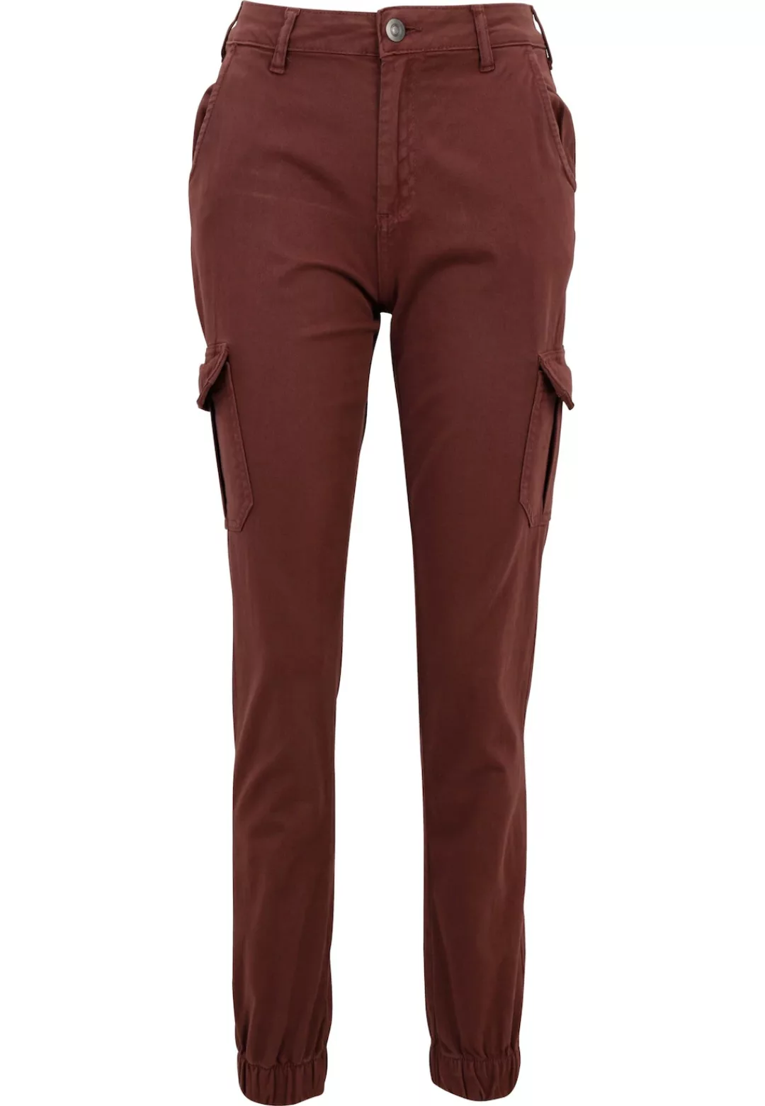 URBAN CLASSICS Cargohose "Urban Classics Damen Ladies High Waist Cargo Pant günstig online kaufen