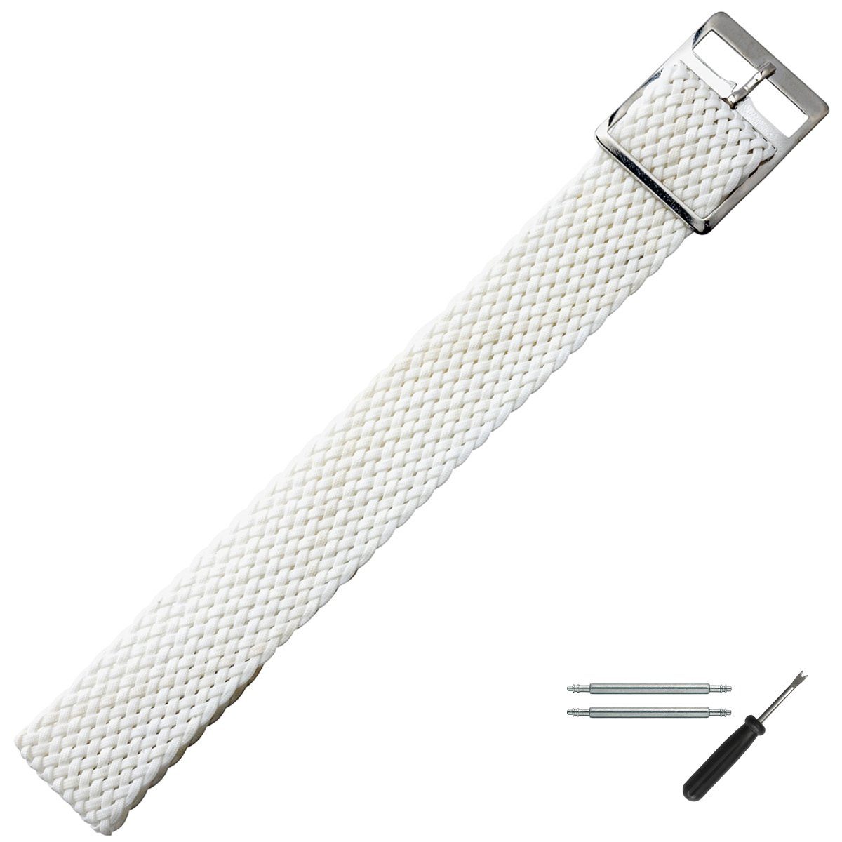 MARBURGER Uhrenarmband 20mm Kunststoff PVC Schwarz günstig online kaufen