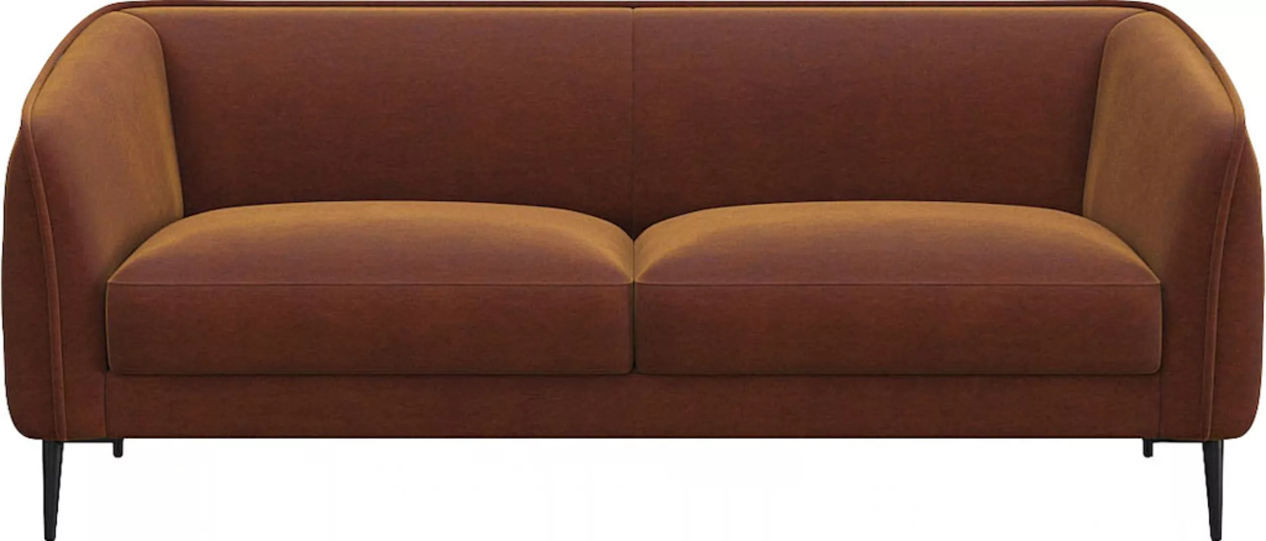 FLEXLUX 2,5-Sitzer "Belle Designsofa, Couch, bequem durch Kaltschaum im Sit günstig online kaufen