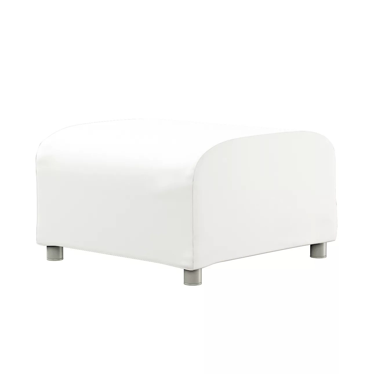 Bezug für Klippan Hocker, weiss, Husse, Klippan Hocker, Cotton Panama (702- günstig online kaufen