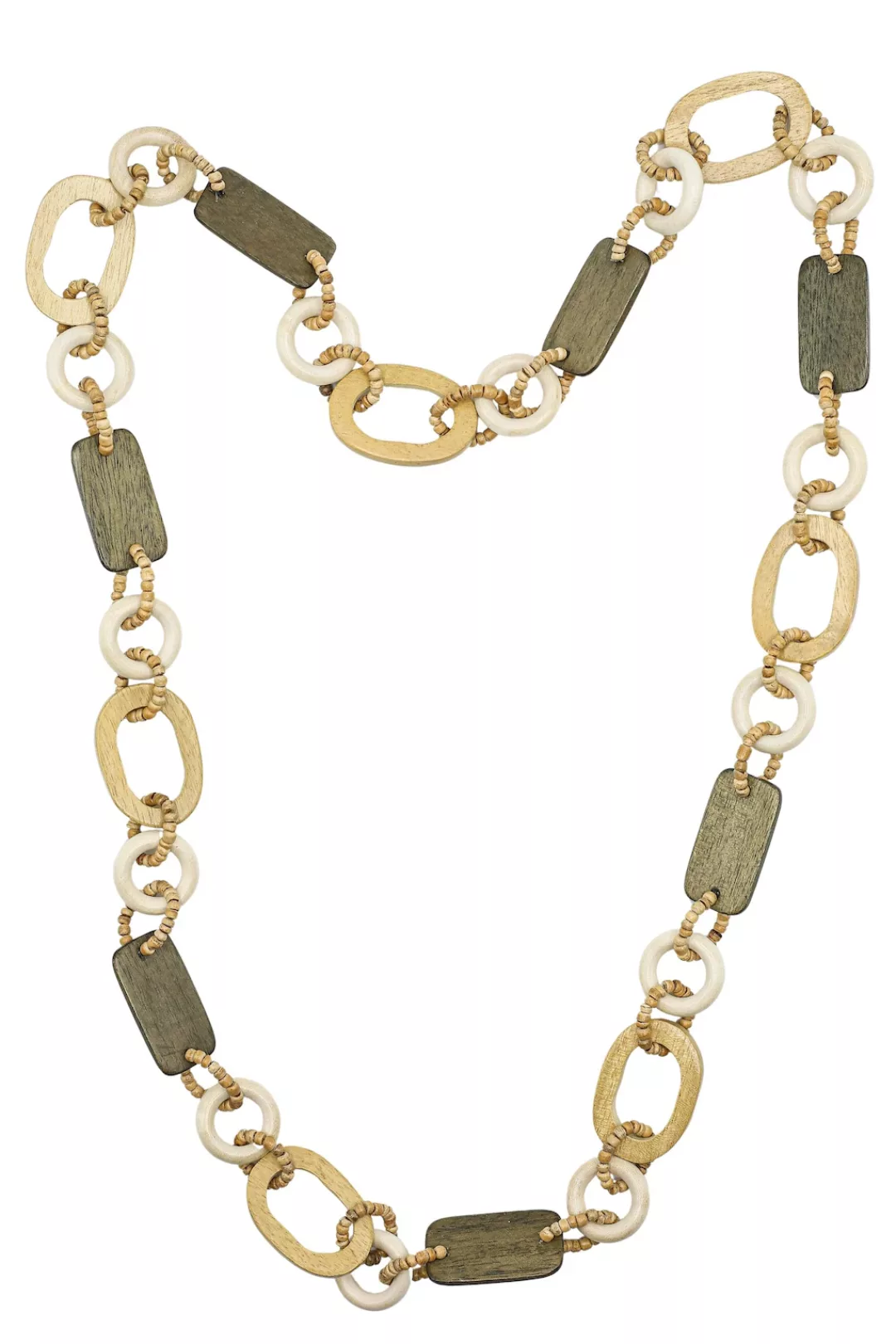 COLLEZIONE ALESSANDRO Lange Kette "Wildwood", Lange Holzkette günstig online kaufen