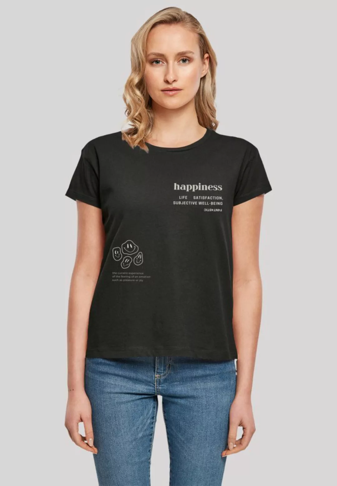 F4NT4STIC T-Shirt happiness Print günstig online kaufen