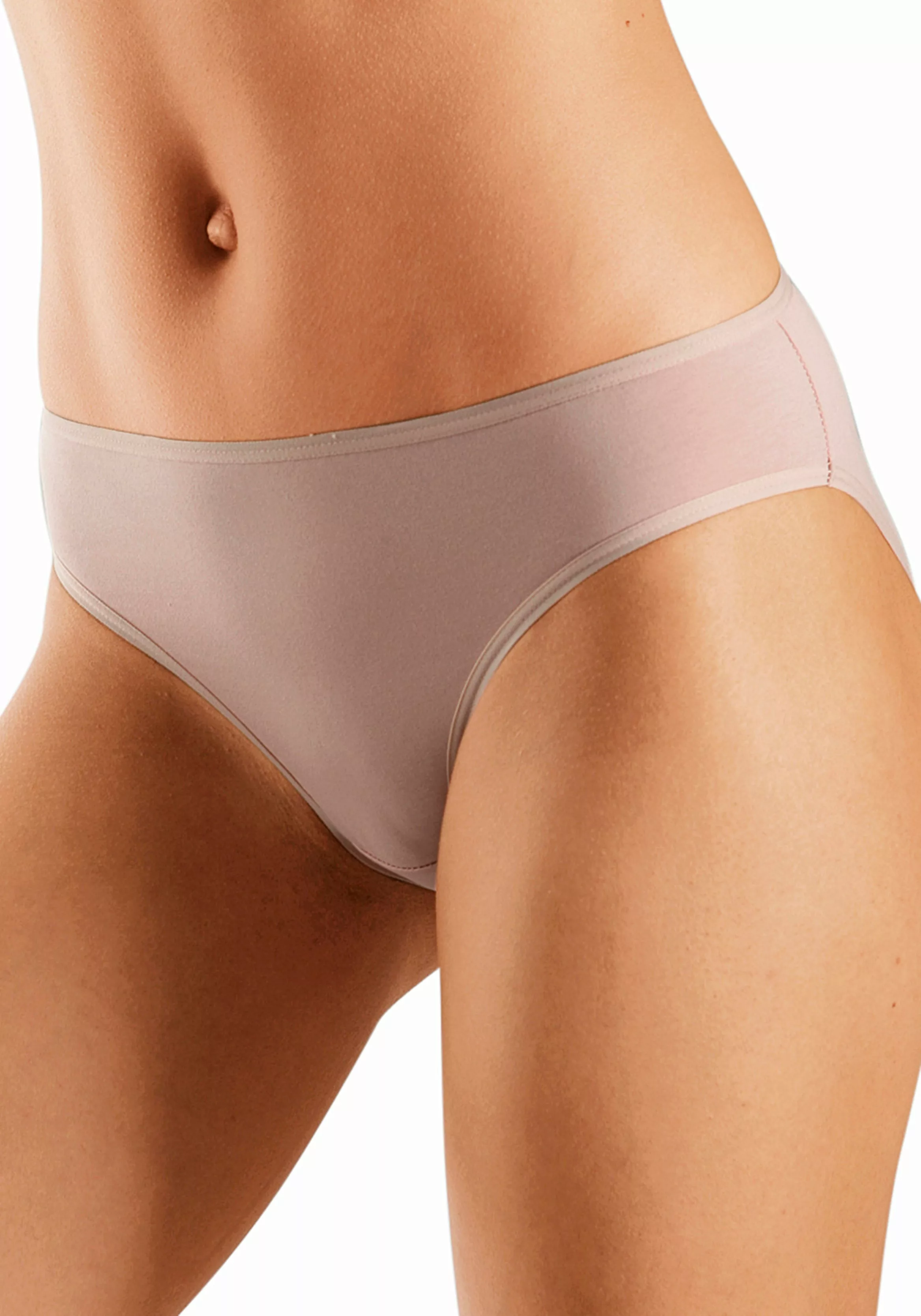 petite fleur Bikinislip, (Packung, 10 St.), aus elastischer Baumwolle günstig online kaufen