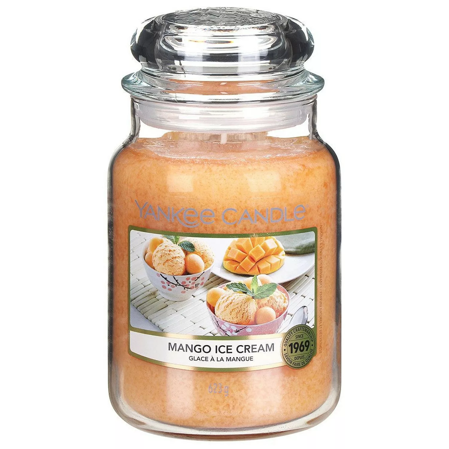 Yankee Candle Mango Ice Cream Large Jar 623G günstig online kaufen