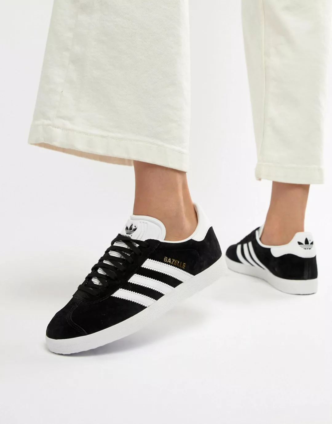 adidas Originals – Gazelle – Schwarze Sneaker günstig online kaufen
