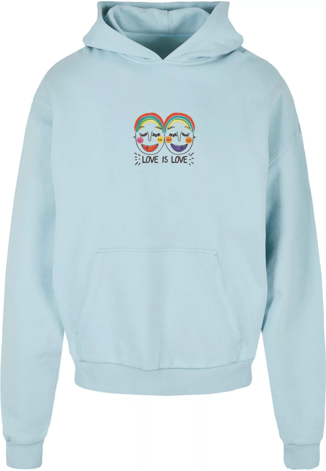 Merchcode Kapuzensweatshirt "Merchcode Love Figures Oversized Hoody", (1 tl günstig online kaufen