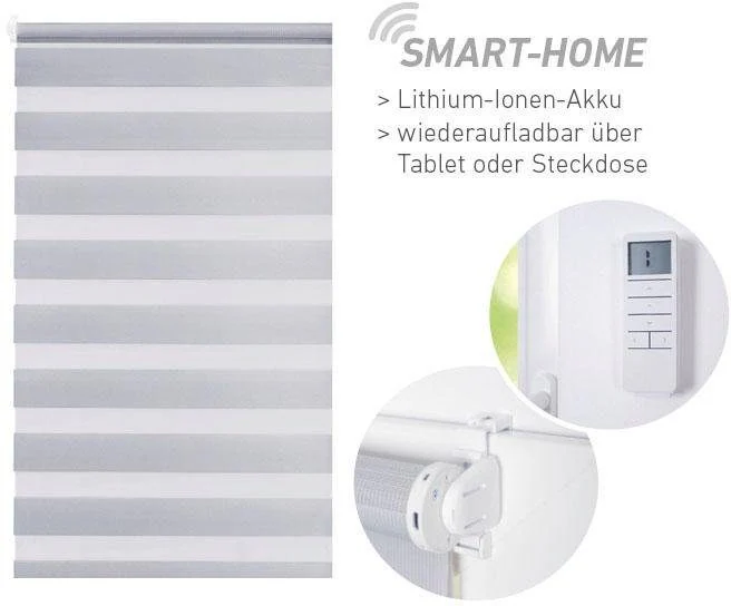 Good Life Elektrisches Rollo »Wave - SMART HOME«, Lichtschutz, ohne Bohren, günstig online kaufen