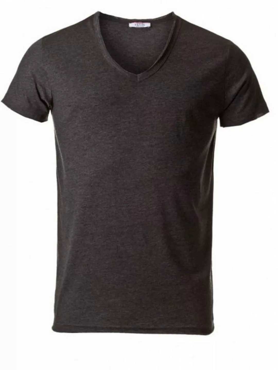 Yazubi T-Shirt Noah V-Neck Shirt bequemes T-shirt mit V-Ausschnitt günstig online kaufen