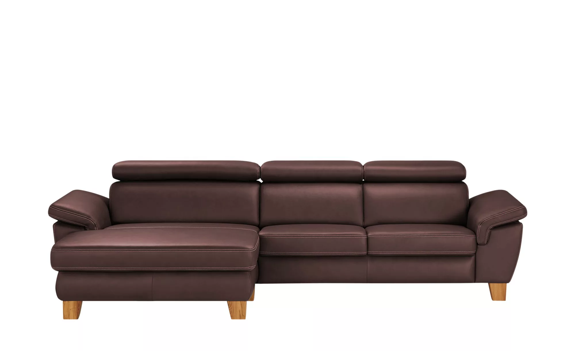 Gray & Jones Ecksofa  Indra ¦ rot ¦ Maße (cm): B: 309 H: 83 T: 167 Polsterm günstig online kaufen