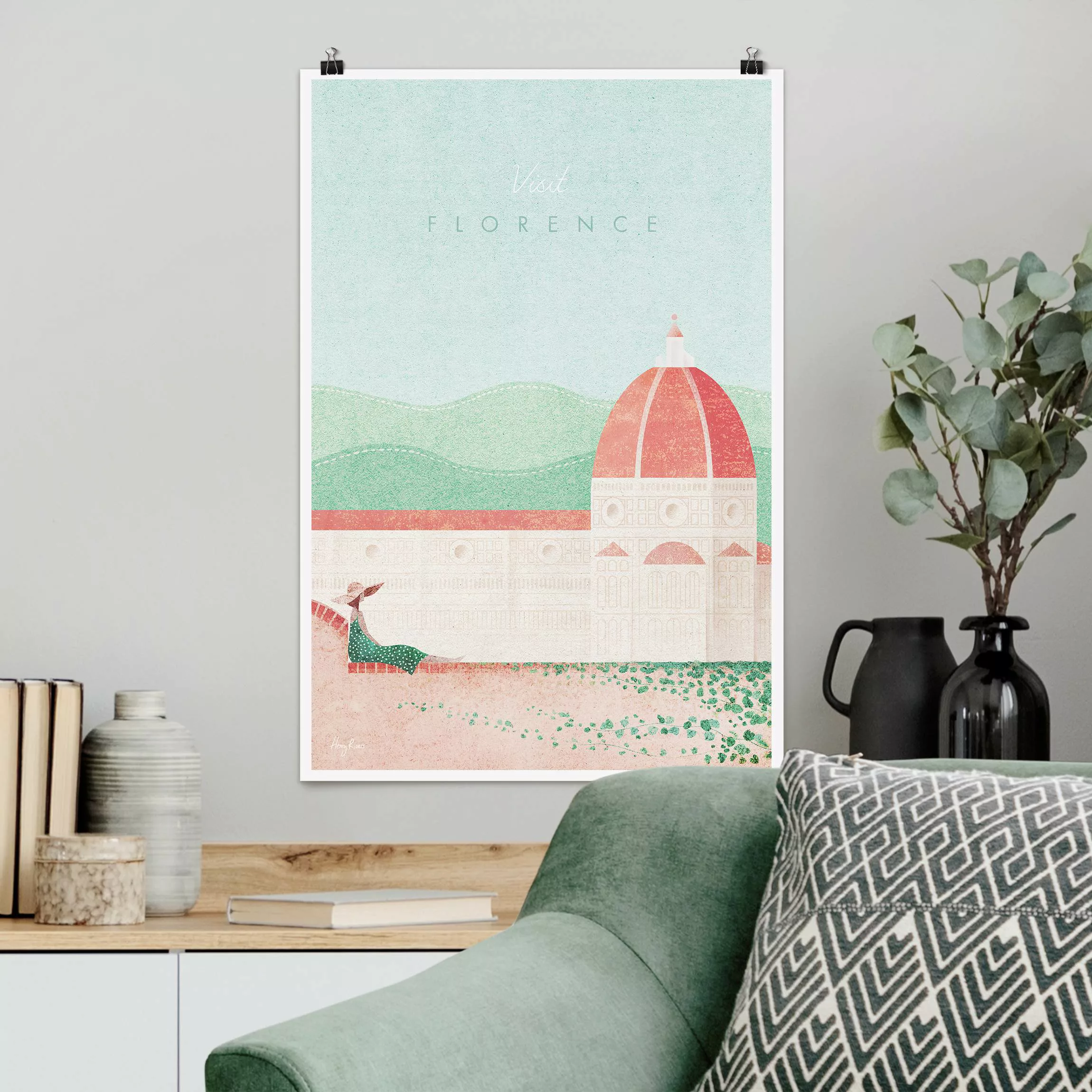 Poster Reiseposter - Florence günstig online kaufen