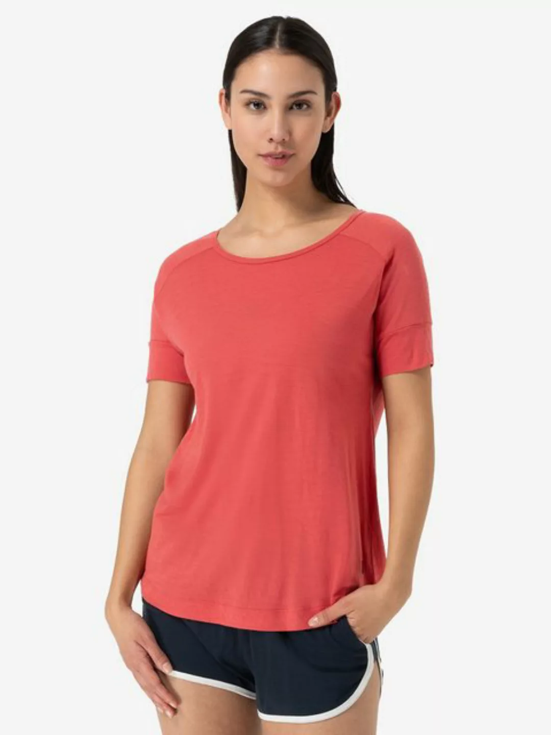 SUPER.NATURAL T-Shirt casual Merino T-Shirt W ISLA TEE aus weicher Merinowo günstig online kaufen