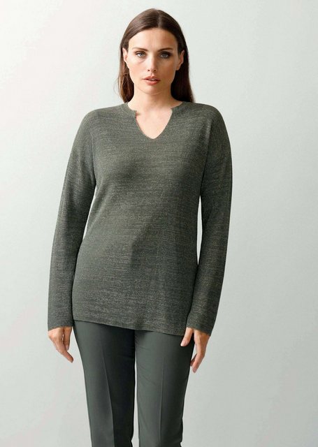 Alba Moda Strickpullover Pullover mit Effektgarn günstig online kaufen