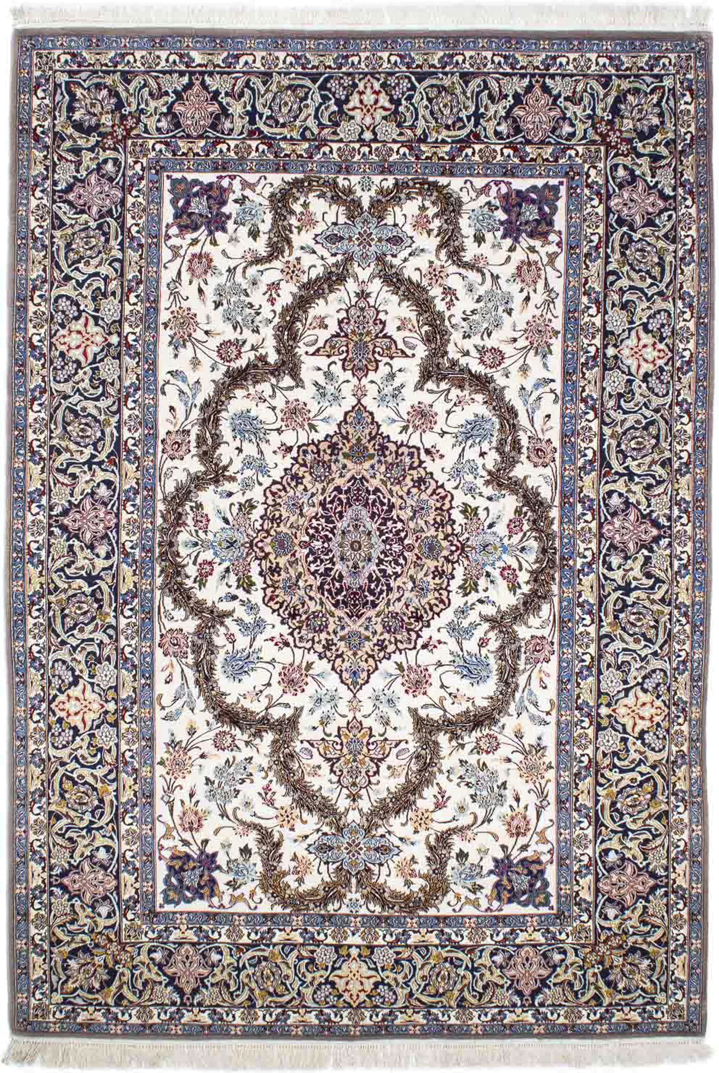 morgenland Orientteppich »Perser - Isfahan - Premium - 233 x 160 cm - beige günstig online kaufen