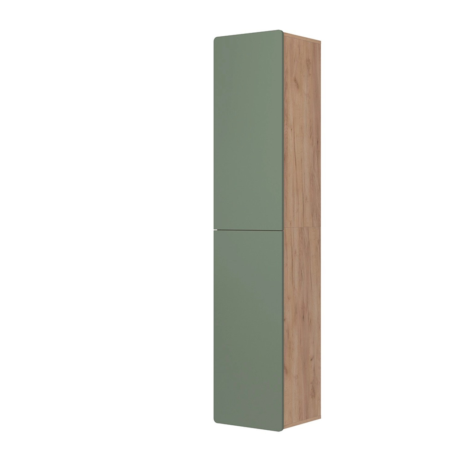 Vicco Hochschrank Izan, Grün/Goldkraft Eiche, 36.6 günstig online kaufen