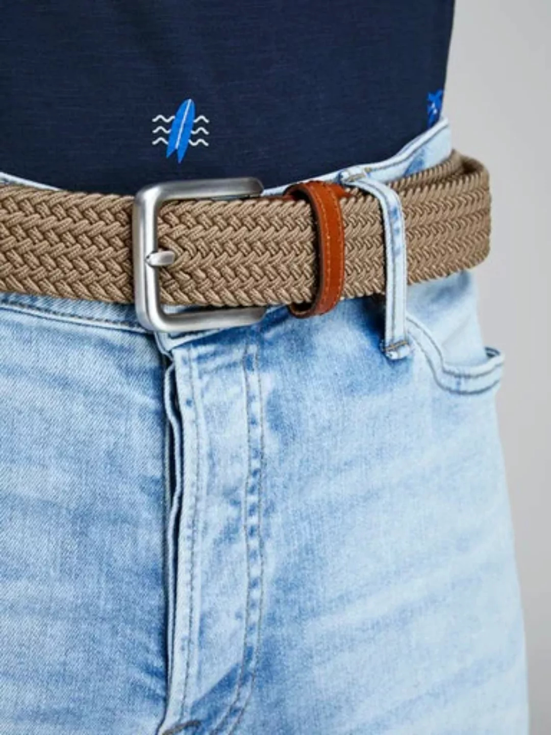 Jack & Jones Stretchgürtel "JACSPRING WOVEN BELT NOOS" günstig online kaufen