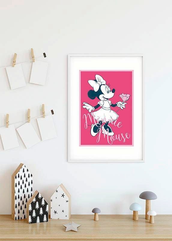 Komar Poster "Minnie Mouse Girlie", Disney, (1 St.), Kinderzimmer, Schlafzi günstig online kaufen