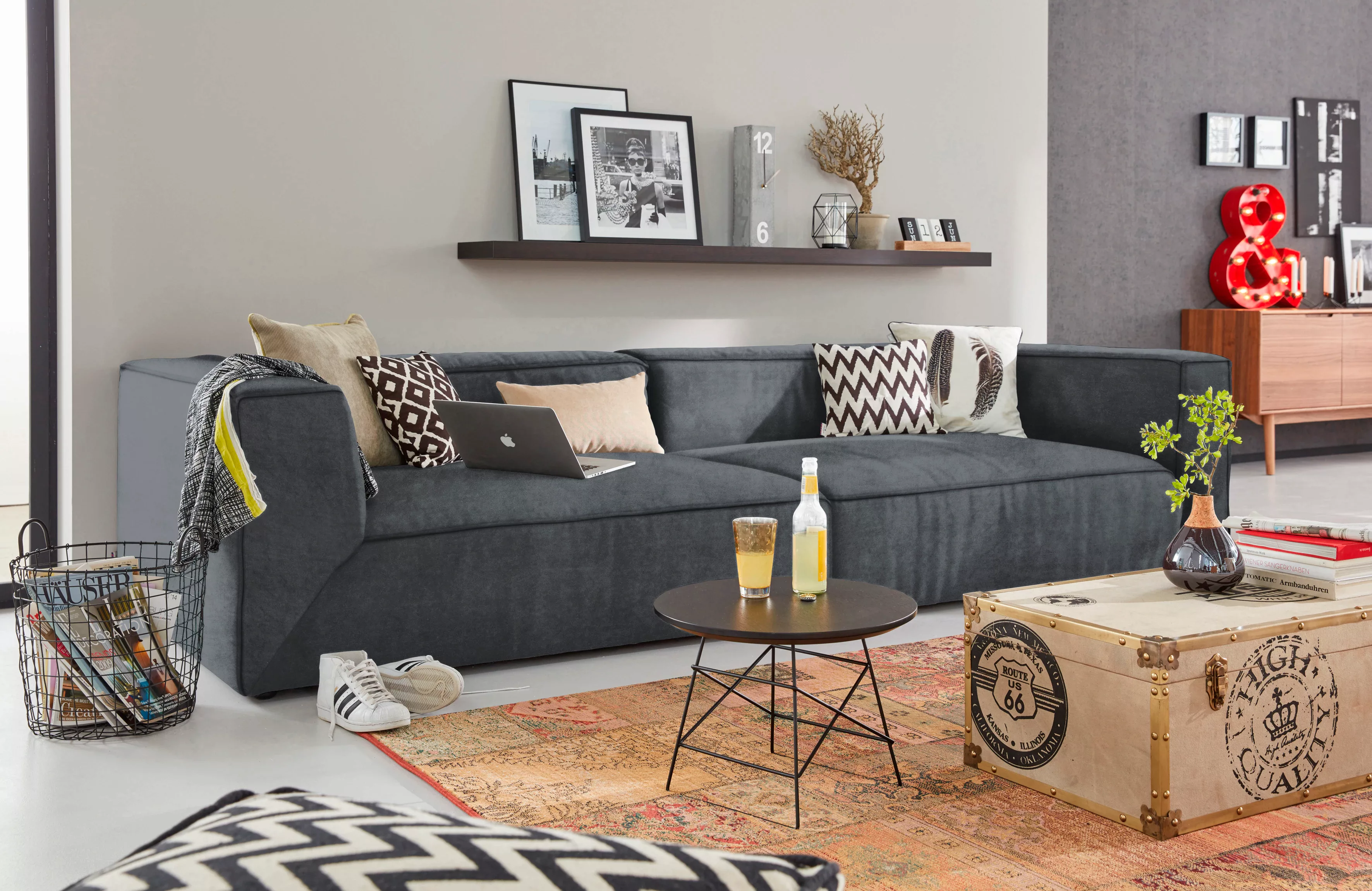 TOM TAILOR HOME Big-Sofa "BIG CUBE" günstig online kaufen