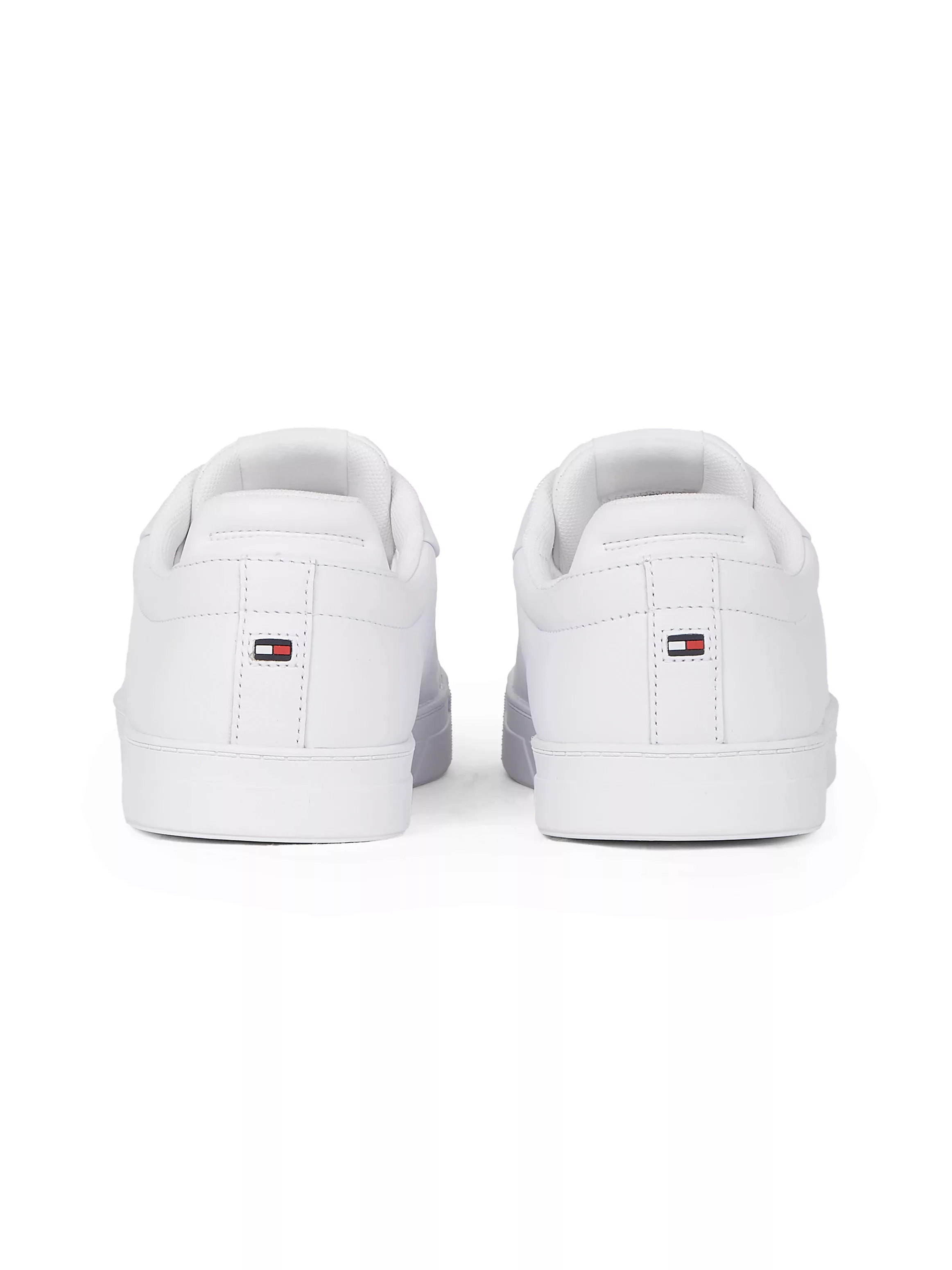 Tommy Hilfiger Sneaker "ICON COURT LTH FLAG ESS", Freizeitschuh, Halbschuh, günstig online kaufen