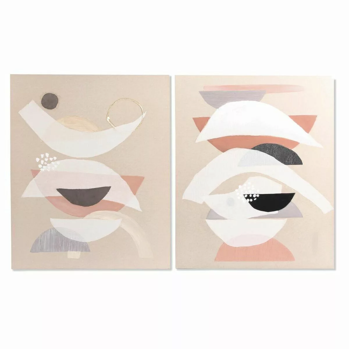 Bild Dkd Home Decor Abstrakt Moderne (75,5 X 3,7 X 100 Cm) (2 Stück) günstig online kaufen