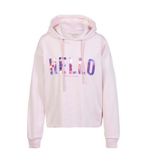 Herrlicher Kapuzensweatshirt Haven Sweat mit Metallic Applikation günstig online kaufen