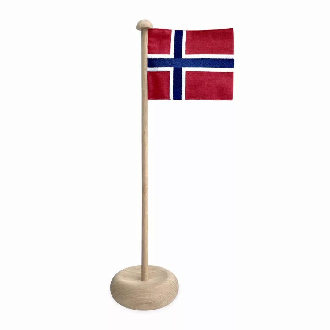 Tischflagge Höhe 40 cm Norwegen günstig online kaufen