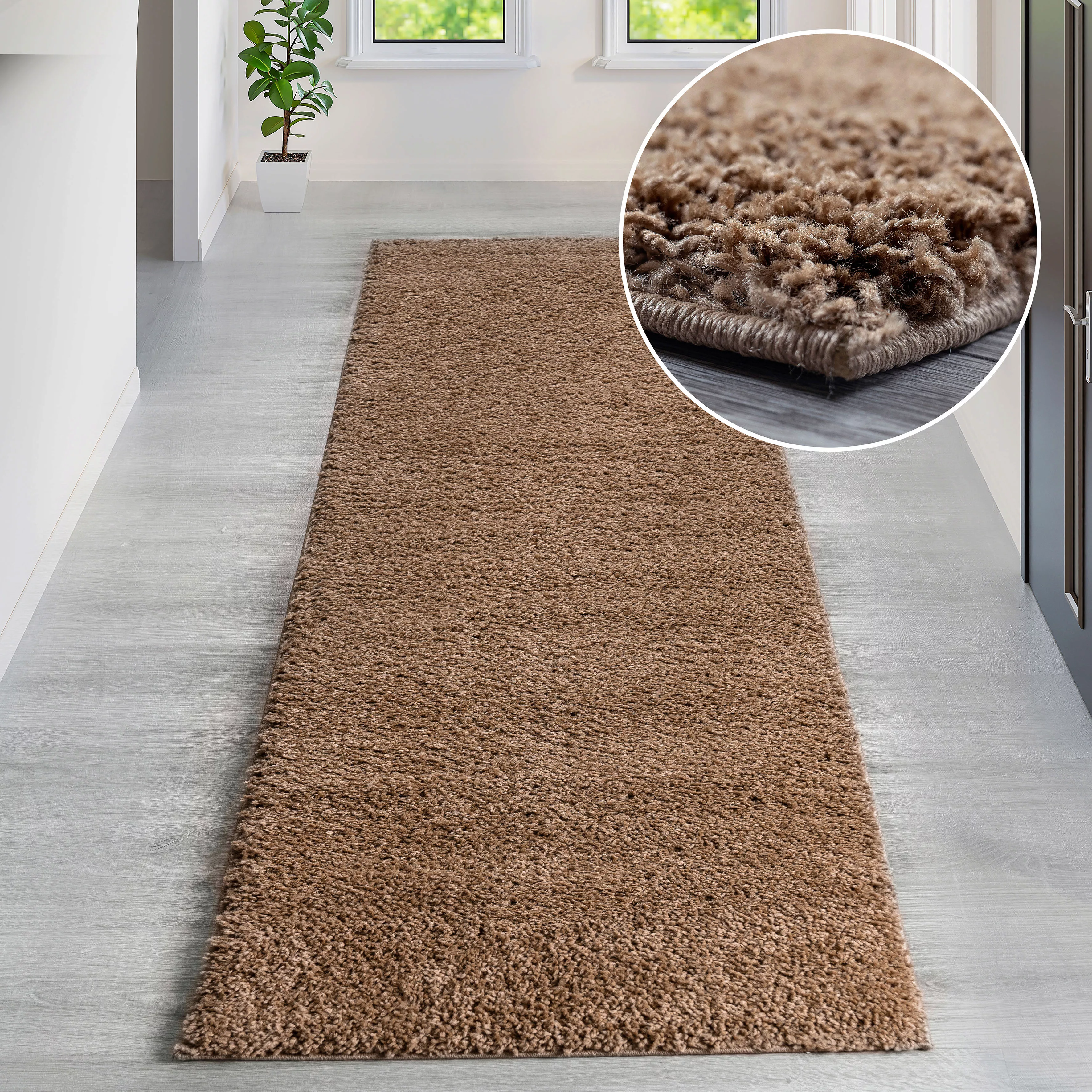 Bruno Banani Läufer Shaggy Soft, rechteckig, günstig online kaufen