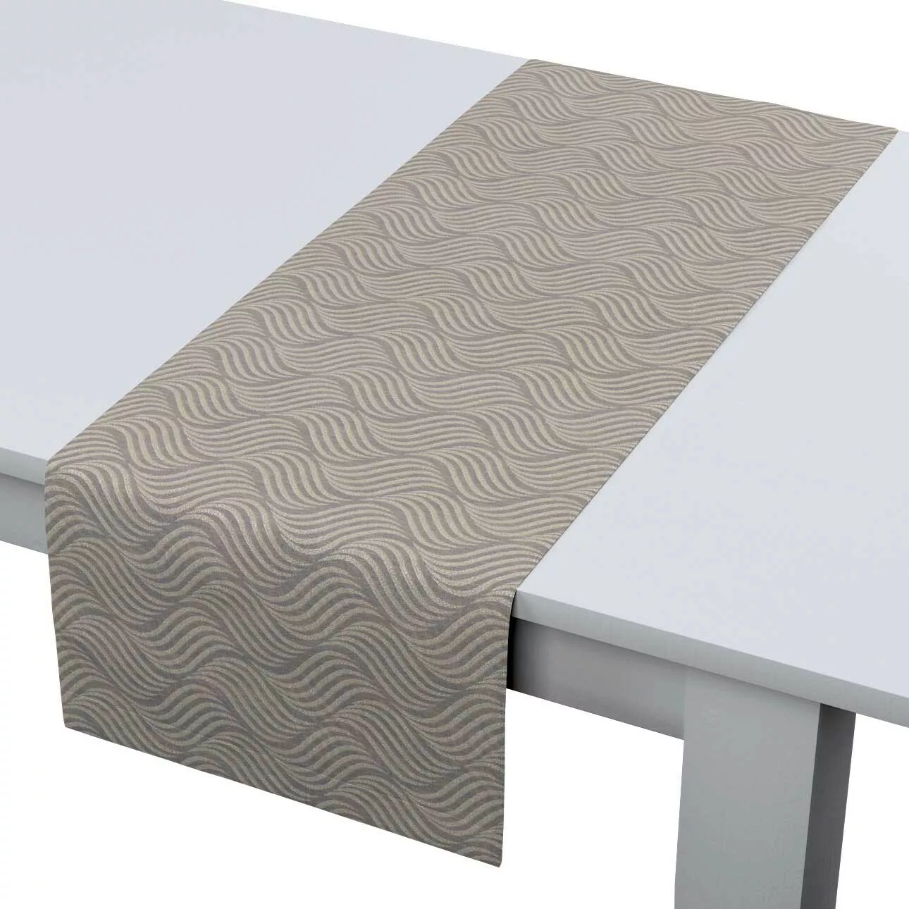 Tischläufer, grau-beige, 40 x 130 cm, Imperia Premium (144-09) günstig online kaufen