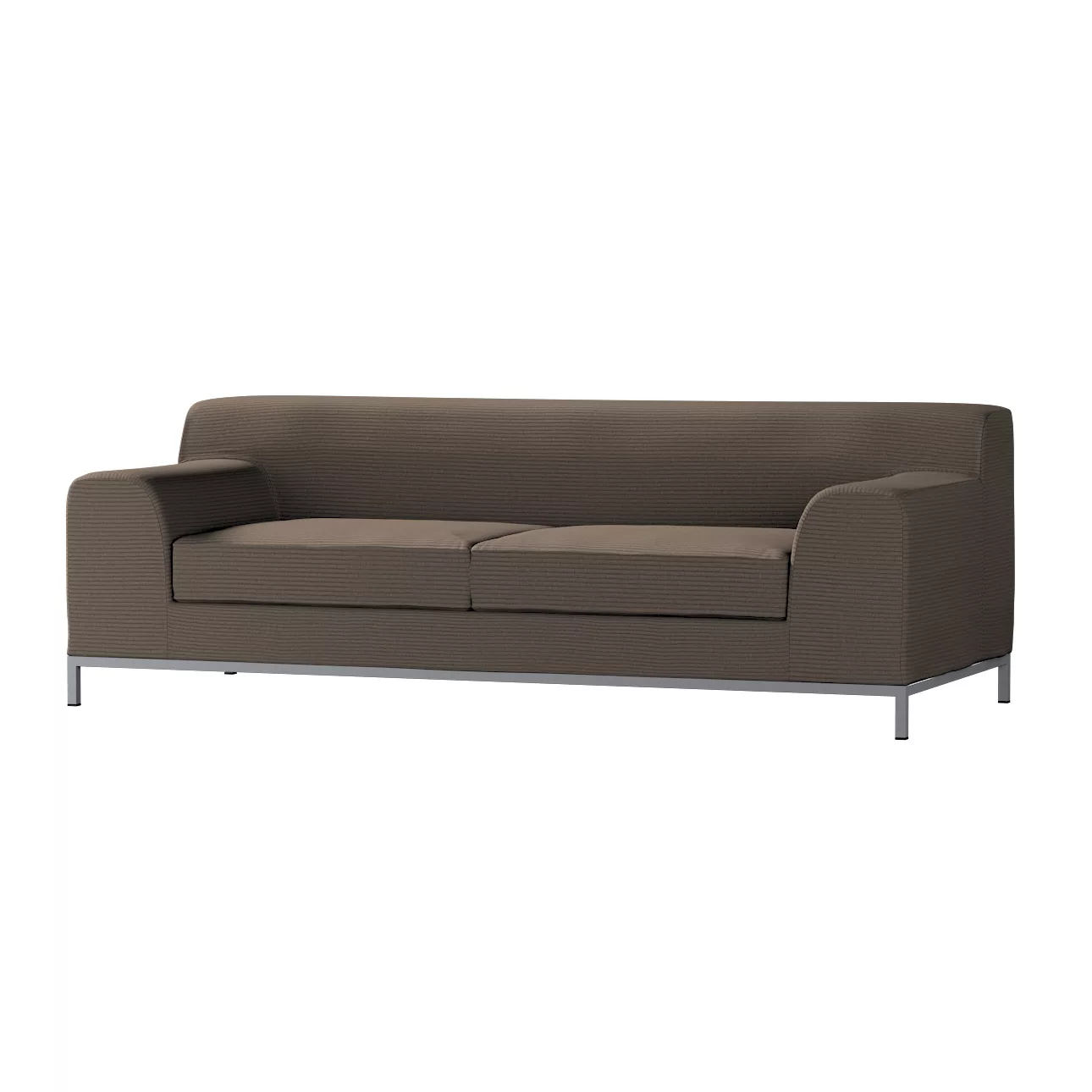 Bezug für Kramfors 3-Sitzer Sofa, braun, Sofahusse, Kramfors 3-Sitzer, Manc günstig online kaufen