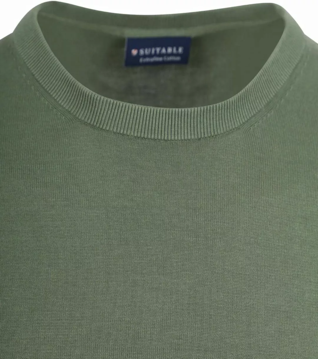 Suitable Knitted T-shirt Grün - Größe L günstig online kaufen