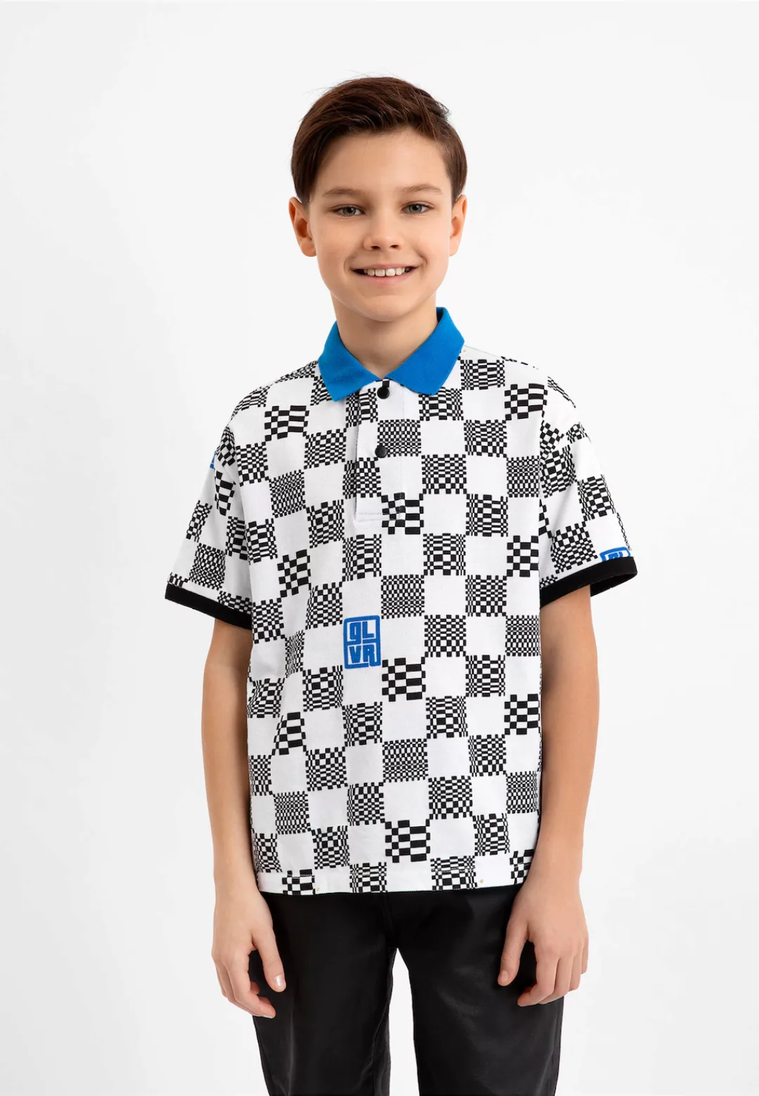 Gulliver Poloshirt, in tollem Karo-Design günstig online kaufen