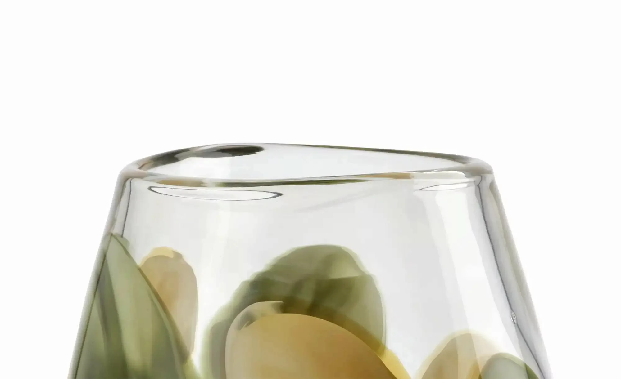 Peill+Putzler Vase ¦ grün ¦ Glas ¦ Maße (cm): H: 21  Ø: 15 Accessoires > Va günstig online kaufen