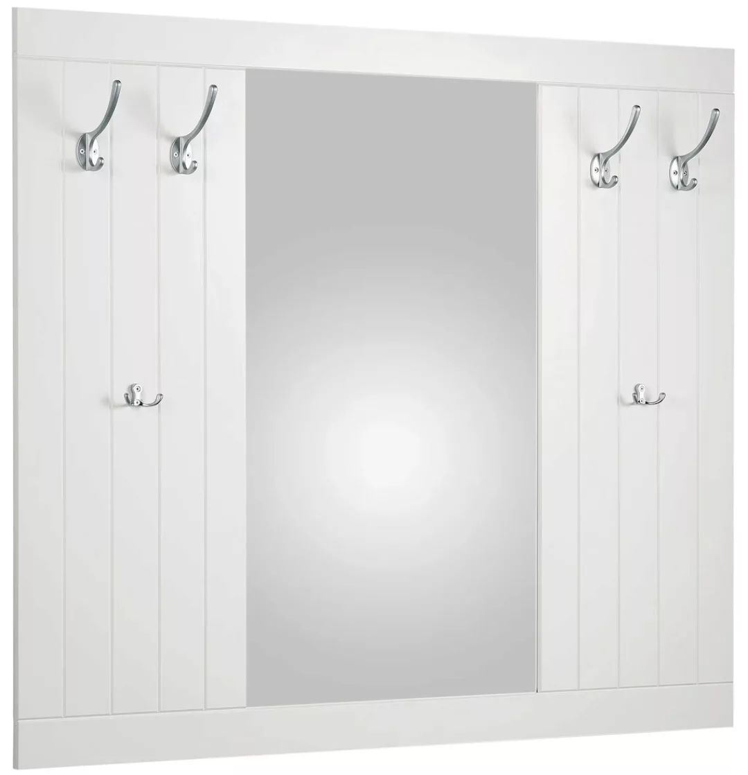Home affaire Garderobenpaneel "Nekso", mit Spiegel, Breite 116 cm, aus MDF günstig online kaufen