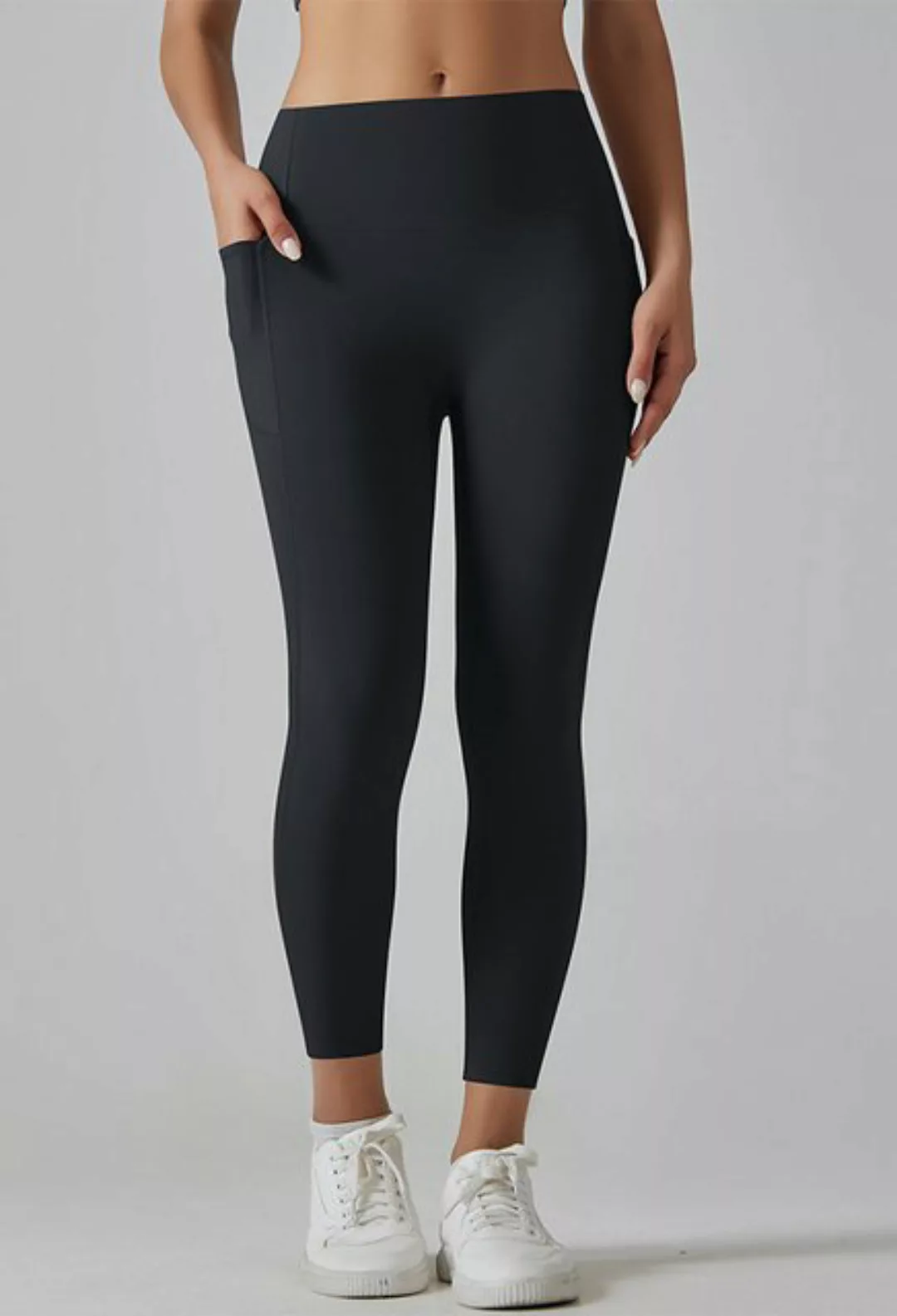 SEGUEN Leggings Nahtlose Damen-Yogahose mit enger Tasche und hoher Taille ( günstig online kaufen