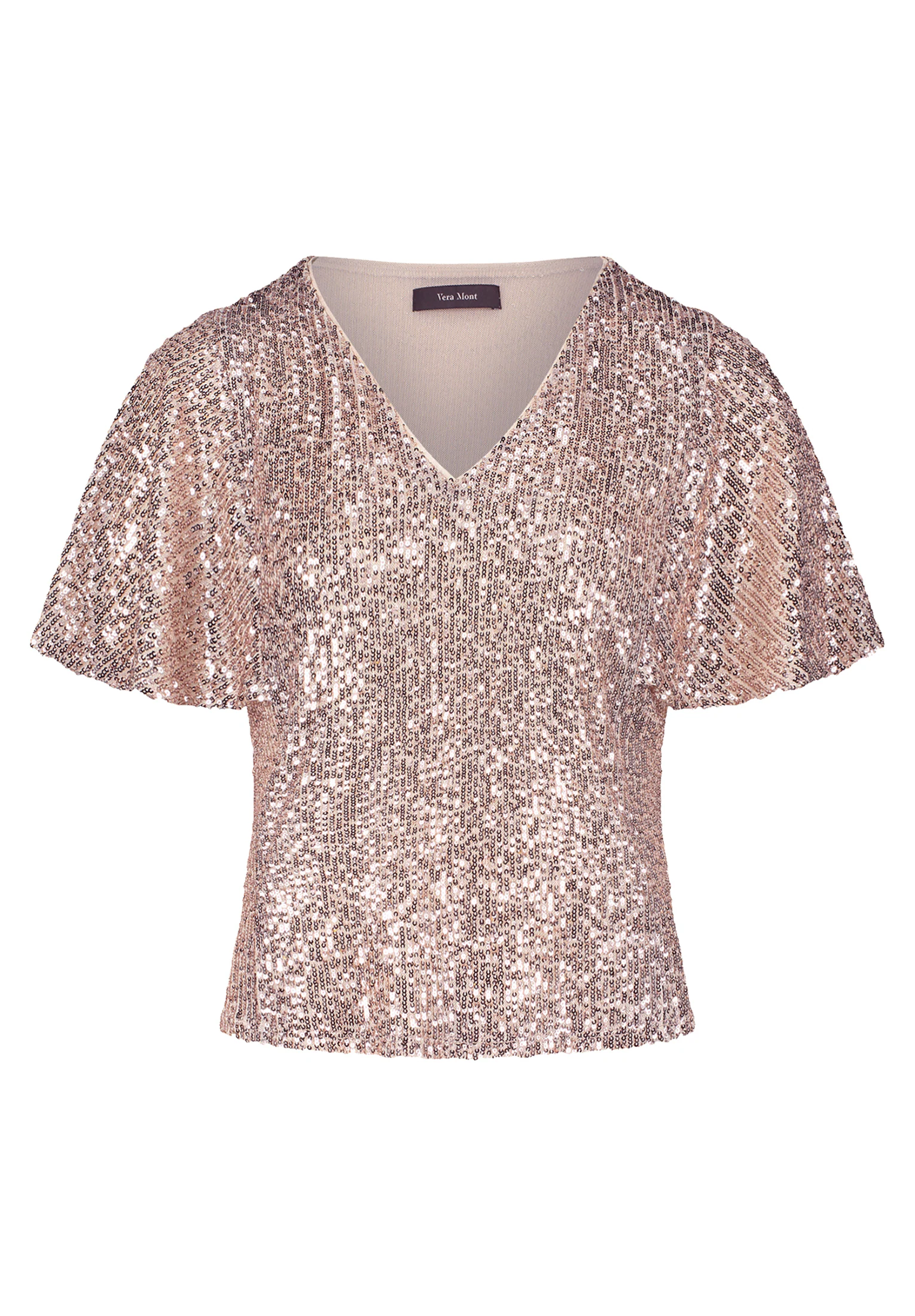 Vera Mont Kurzarmshirt "Vera Mont Damen Blusenshirt kurzarm", (1 tlg.), Pai günstig online kaufen
