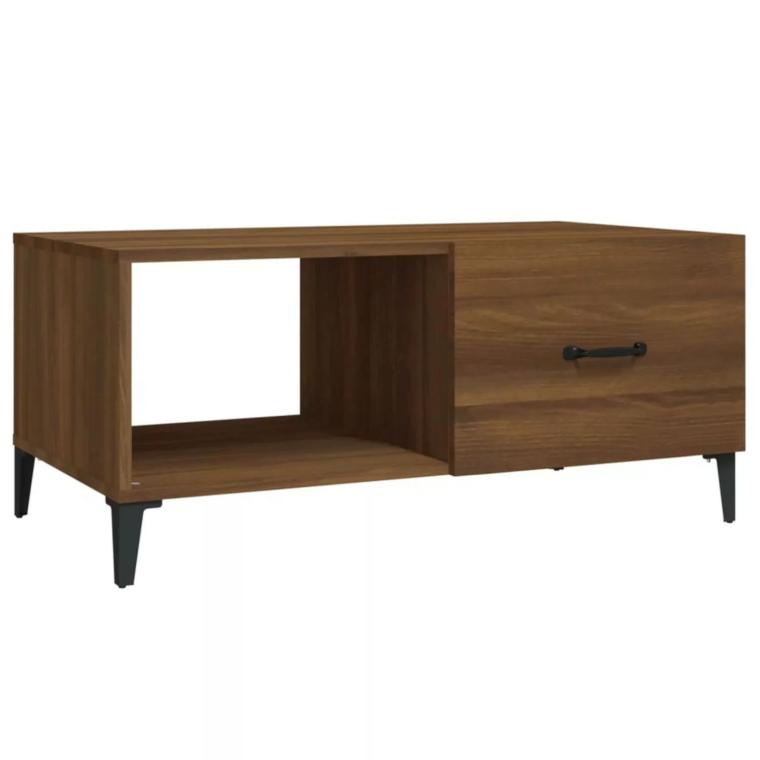 Vidaxl Couchtisch Braun Eichen-optik 90x50x40 Cm Holzwerkstoff günstig online kaufen