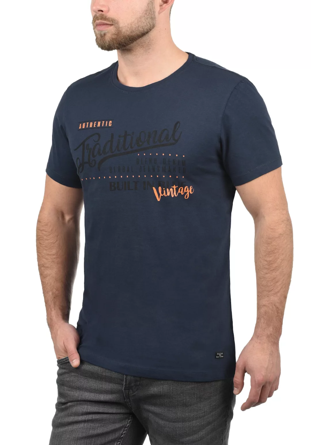 Blend Rundhalsshirt "Rundhalsshirt BHDoppler" günstig online kaufen