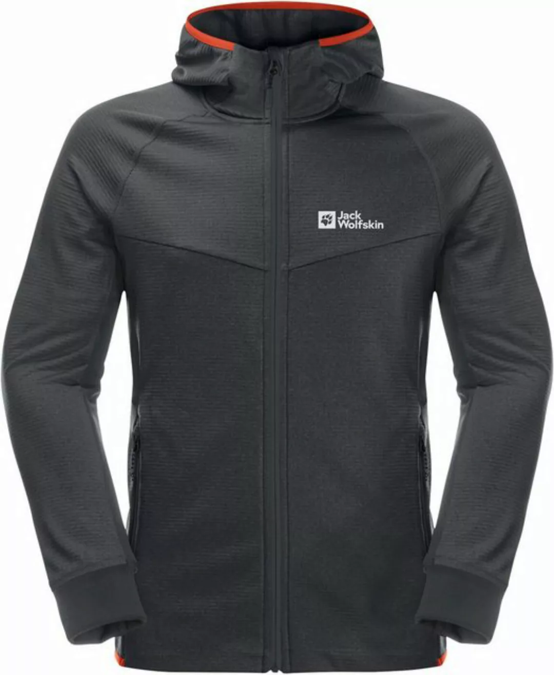 Jack Wolfskin Fleecejacke HYDRO GRID HOODED FZ M PHANTOM 6353 günstig online kaufen