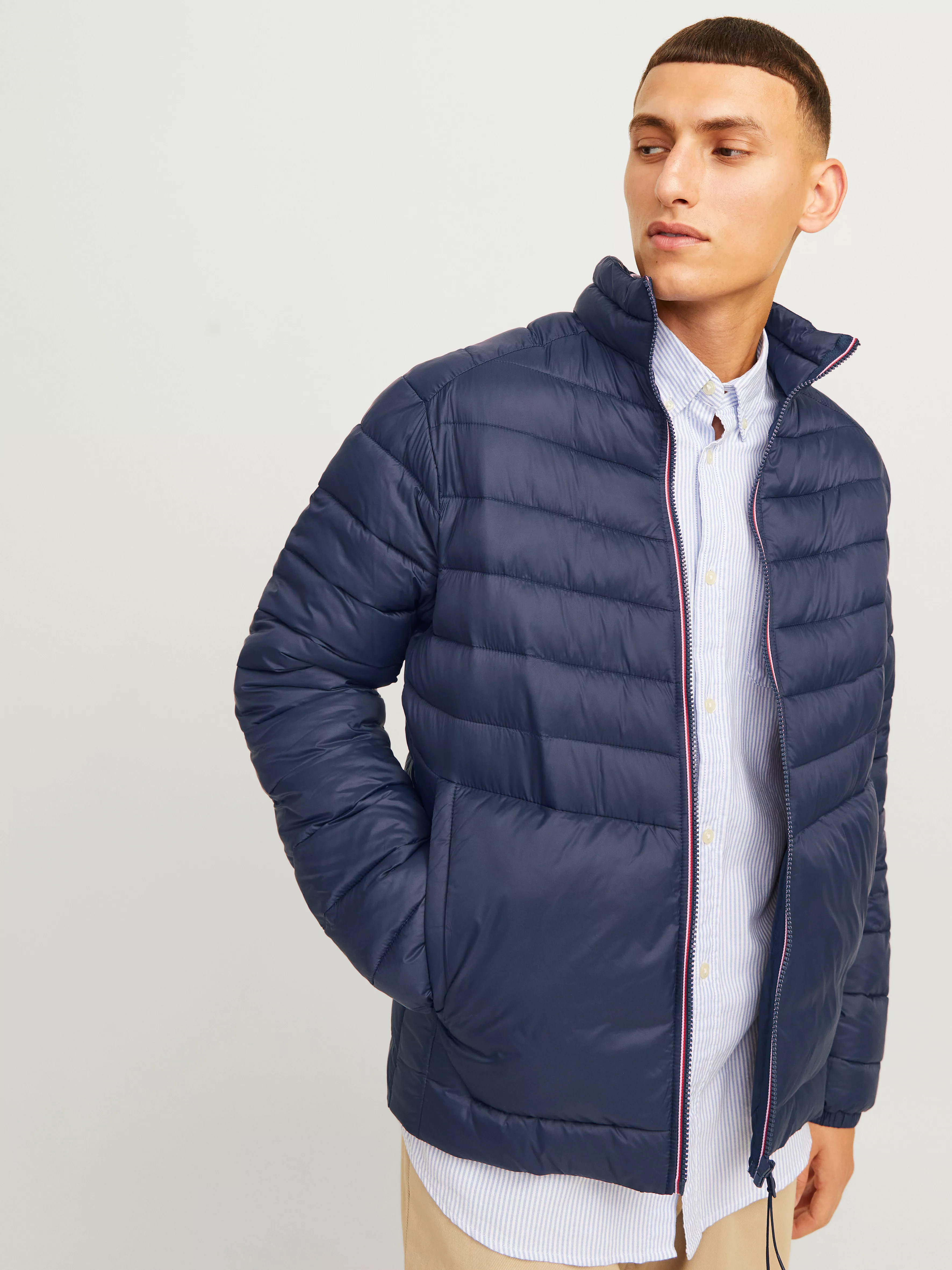 Jack & Jones Steppjacke JJESPRINT PUFFER COLLAR NOOS günstig online kaufen