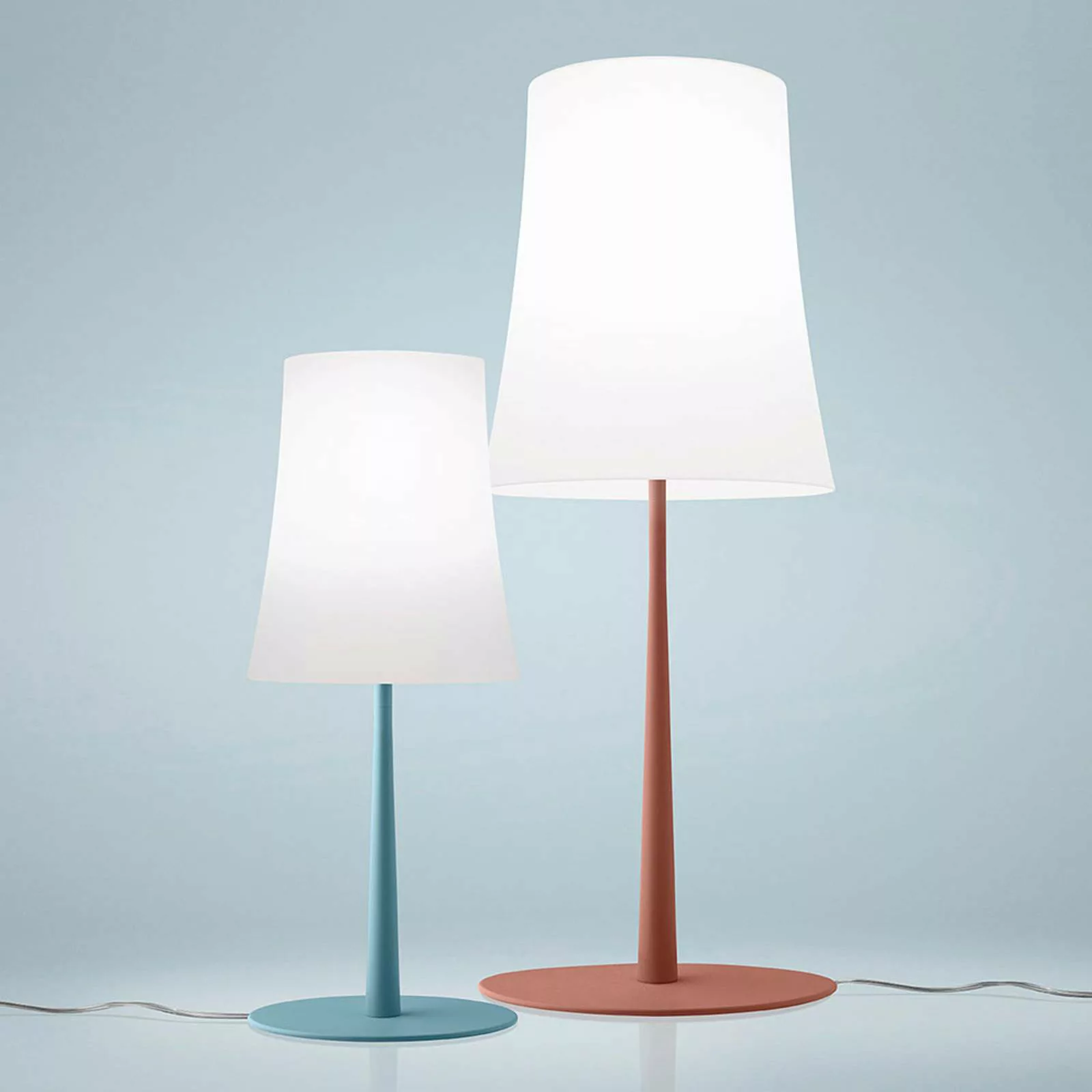 Foscarini Birdie Easy Grande Tischlampe ziegelrot günstig online kaufen