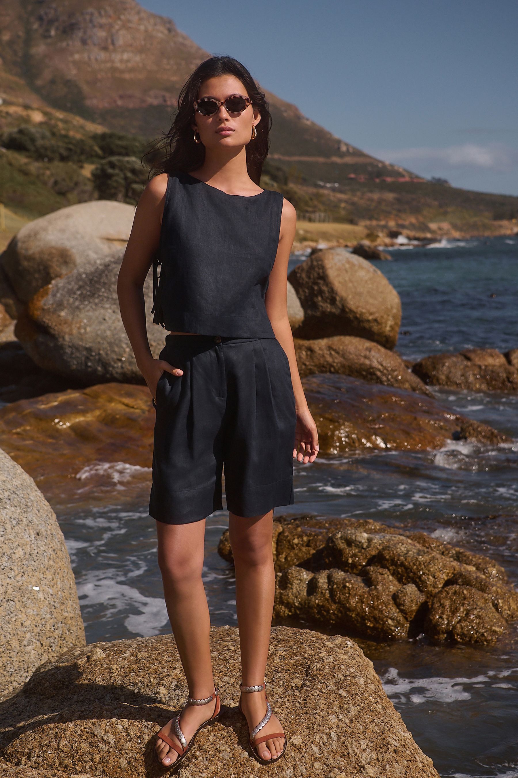 Next Bermudas Bermuda-Shorts aus 100 % Leinen günstig online kaufen